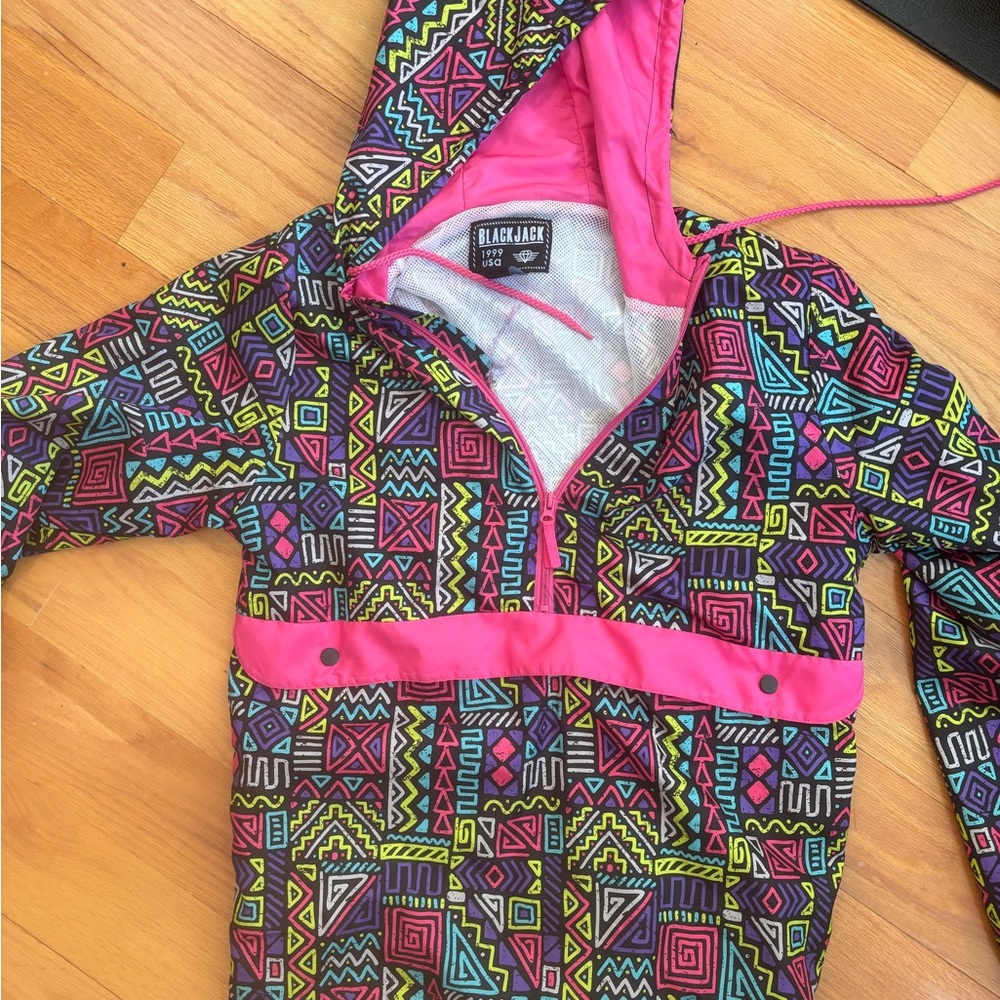 80’s 90’s style windbreaker, festival